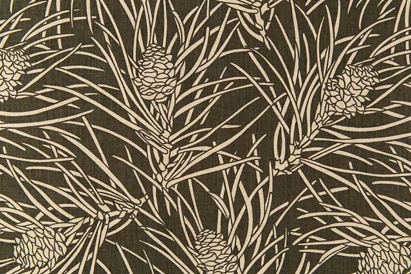 Gordijnstof uit de 'Multifesta-reeks' (1978), ontworpen door Frans Dijkmeijer, vervaardigd door Vlisco voor De Ploeg (Bron: Textielmuseum)