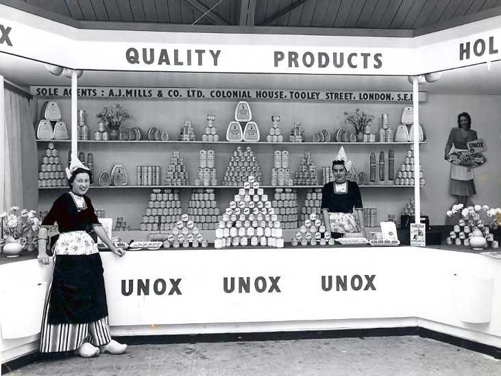 Unox reclame in de VS, 1950 (coll. BHIC)